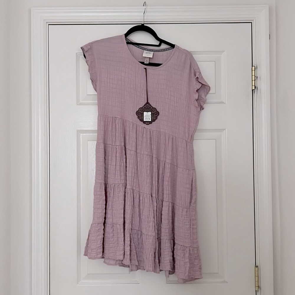 Knox Rose lilac haze dress. Extra small new with tags